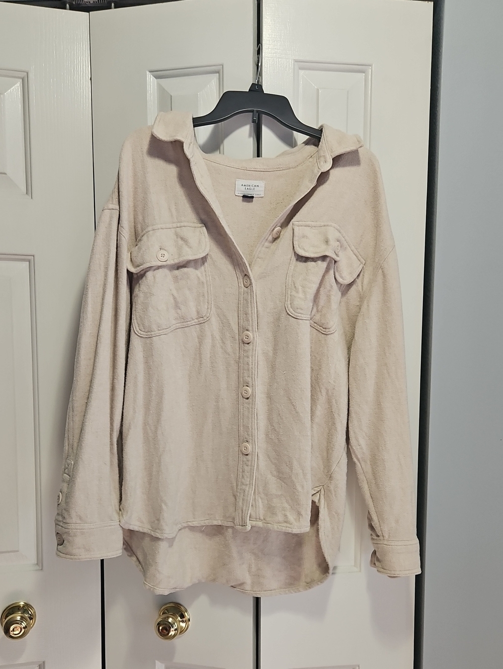American Eagle Cotton Shacket